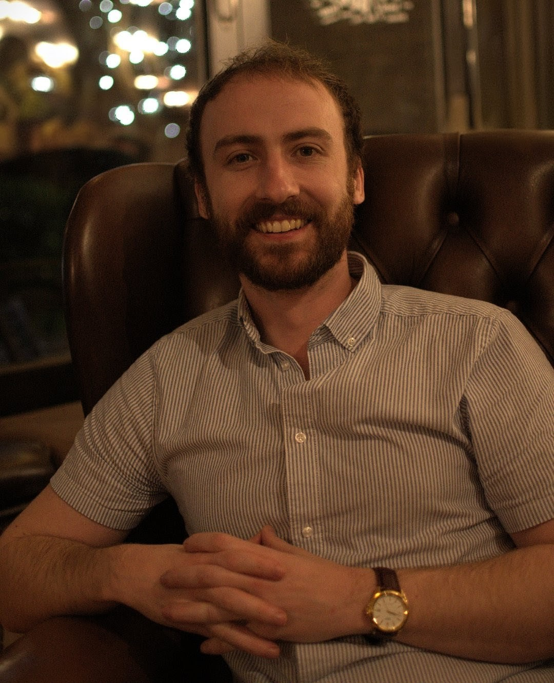 Portrait of Andy Myers, psychotherapist